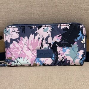 Vera Bradley Quilted Floral Wallet